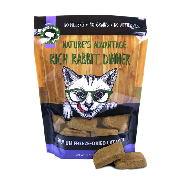 Rabbit Cat Food Rich Rabbit Dinner Nature s Advantage