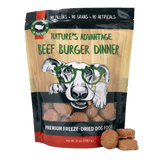 Beef Dog Food  | Beef Burger Dinner