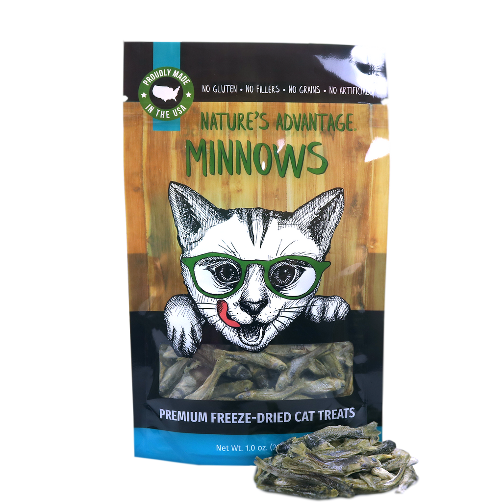 Minnow Munchies for Cats